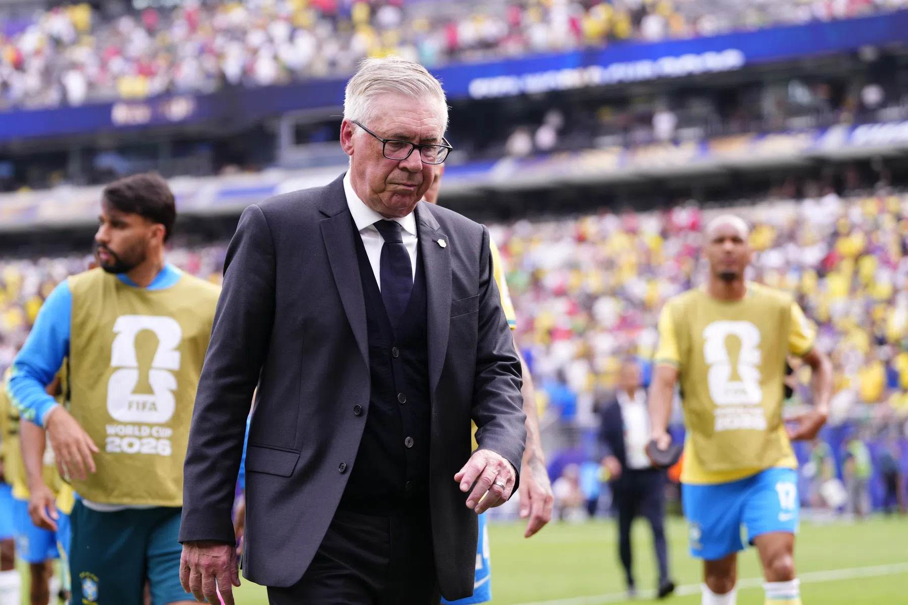 Brazilië houdt vertrouwen in Ancelotti na WK-blamage