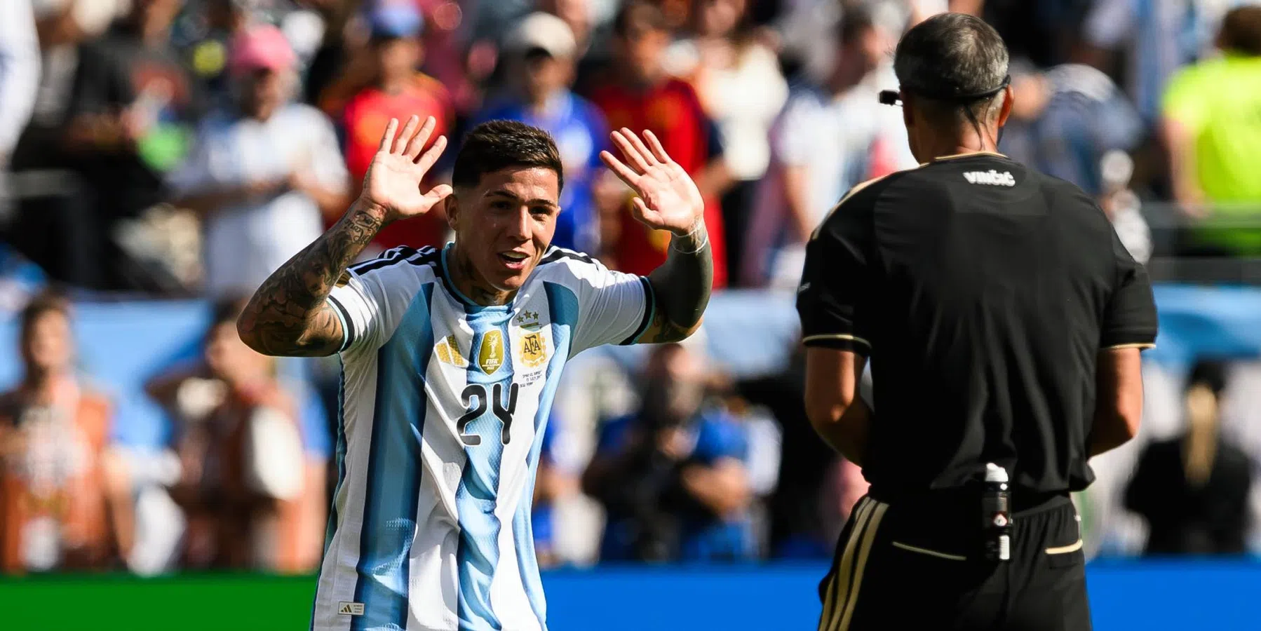 Fernández reageert na rode kaart in verloren WK-finale | VoetbalNieuws