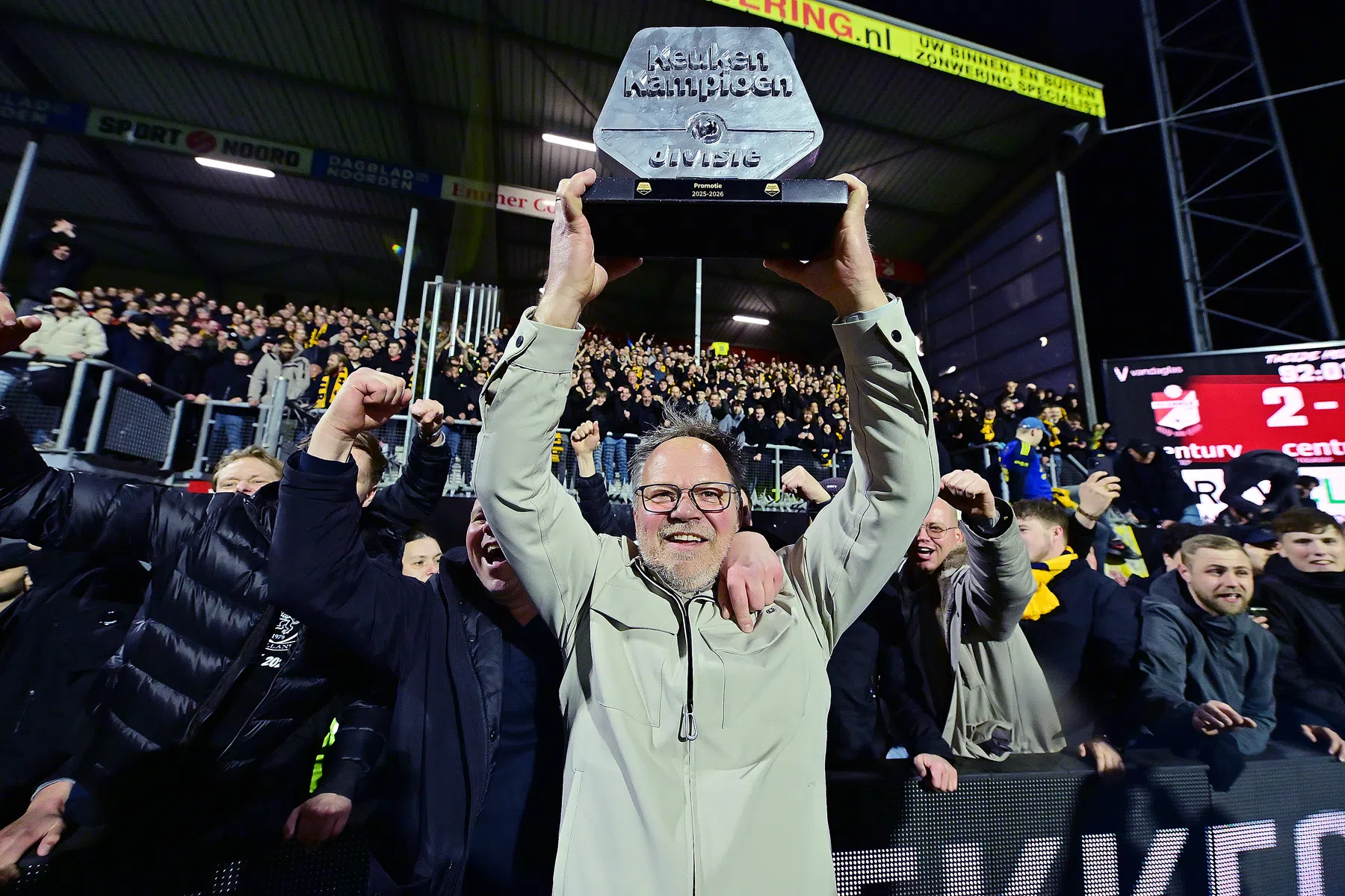 Wanneer speelde Cambuur voor het laatst in de Eredivisie?