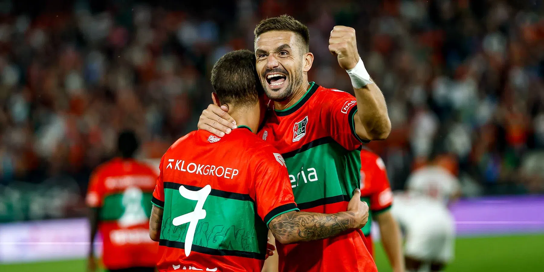 Media vol lof over stunt NEC tegen Olympiakos | VN