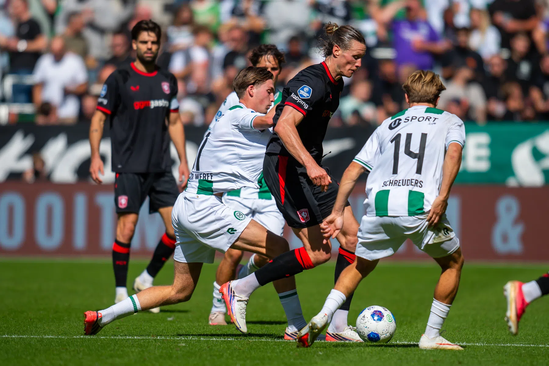 Groningen en Twente spelen voor zesde keer op rij gelijk in Euroborg