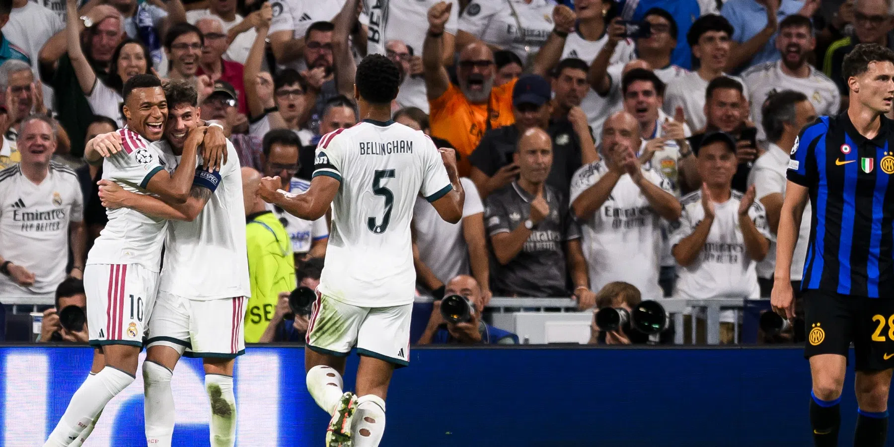 Real Madrid opent Europees seizoen met zwaarbevochten overwinning