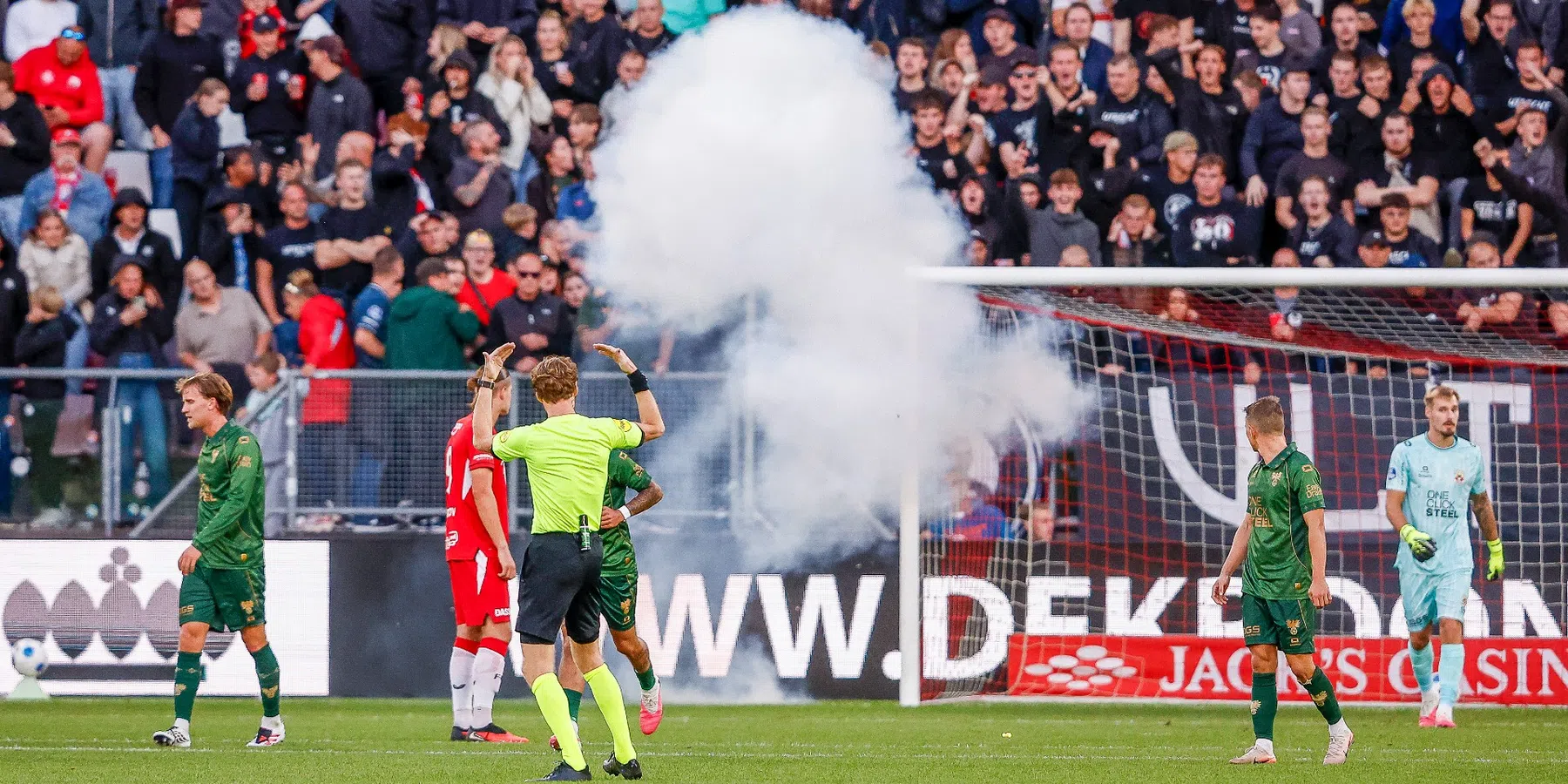 Utrecht knokt zich in spectaculair restant terug en bezorgt Go Ahead enorme kater
