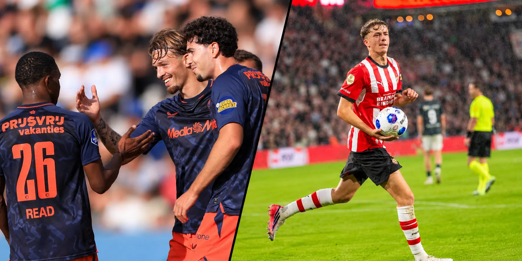 Dit schrijven Nederlandse kranten over de zeges van Feyenoord en PSV | VN