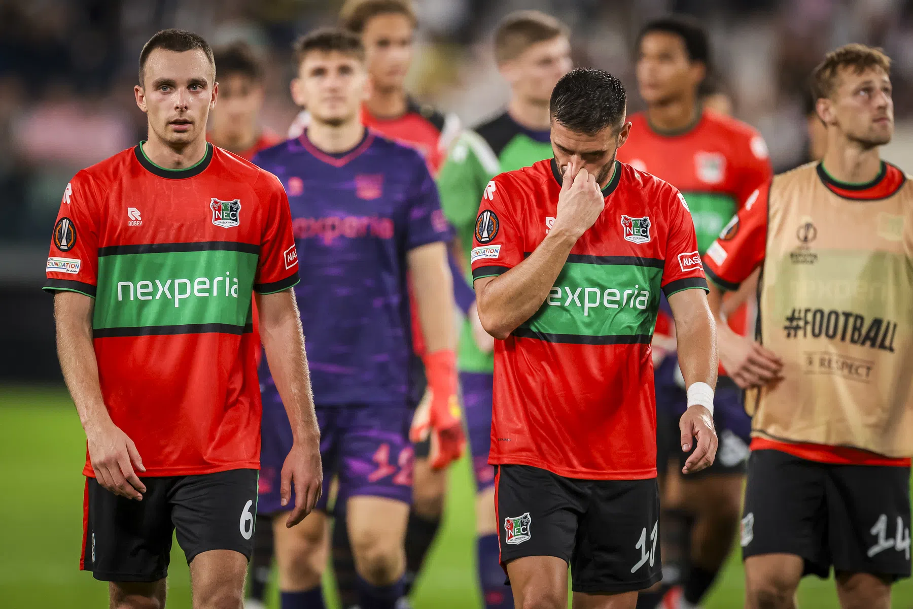 Ochtendkranten hard voor NEC na 5-0 tegen Juventus