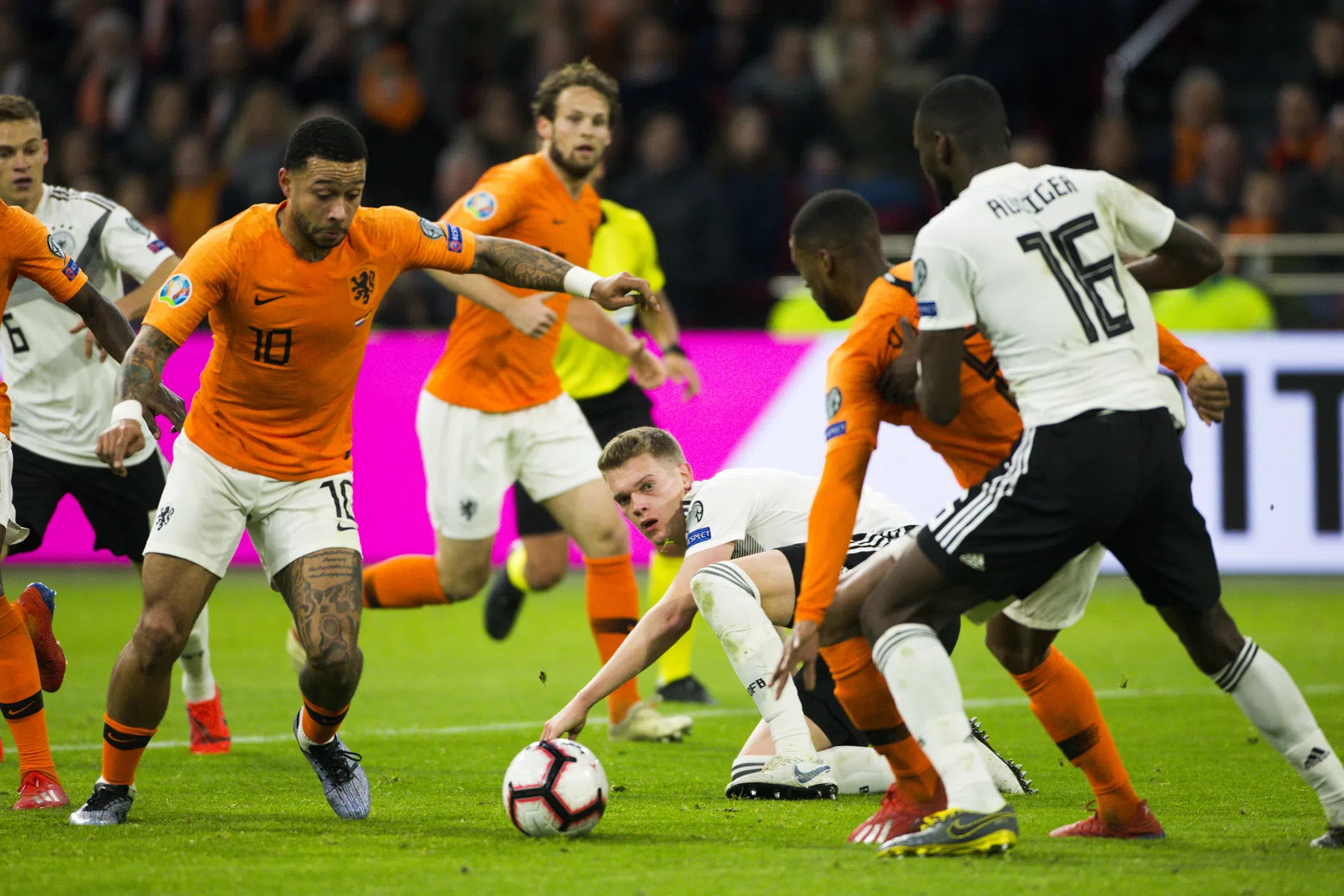 Laatste ontmoetingen Nederland - Duitsland op een rij