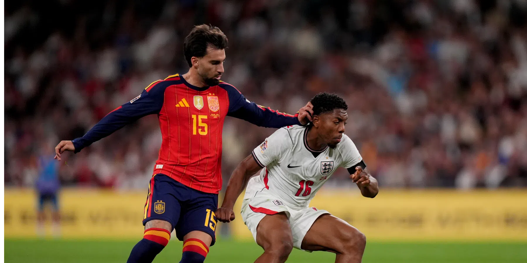 Engeland kan voorsprong niet vasthouden tegen Spanje en verliest in Nations League