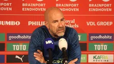 Thumbnail for article: Bosz wees PSV-spelers op negatieve druk: 'Er kunnen banen op het spel staan'