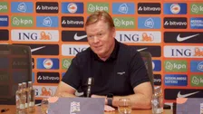 Koeman pareert kritiek op arbiter: "Dan had ik ook boos mogen zijn"