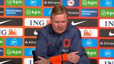 Koeman: geschorste Van Dijk wilde blijven, maar na overleg toch naar huis