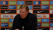 Koeman geeft uitleg over lijstje met penaltynemers: 'Daarom riep ik Virgil'