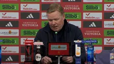 Koeman blikt terug op tweeluik met Spanje: 'Het is een groot compliment waard'
