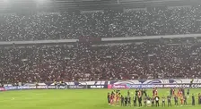Kippenvel: Indonesische fans danken spelers en staf met lichtjes en zang