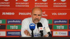 Thumbnail for article: Bosz wilde niet opstappen bij PSV na nederlaag tegen Ajax: 'Zou laf zijn'