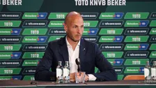 Simonis kreeg advies van collega in aanloop naar bekerfinale: 'Geniet'
