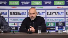 Bosz gelooft nog steeds niet in de landstitel: 'Bij mij leeft het totaal niet'