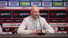 Ten Hag gevraagd naar mogelijke komst van Weghorst naar FC Twente