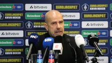 Bosz oneens met Veerman na mislopen van de bekerfinale: 'Joey is ook geen trainer'