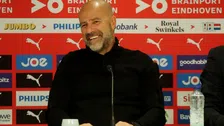 Bosz knipoogt op de persconferentie: 'Ik ga jullie het minst missen'