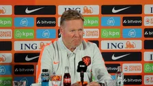 Koeman reageert verbaasd op de persconferentie: 'Hoe weet jij van dat verzoek?'
