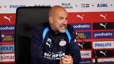 Bosz sneert humoristisch naar Farioli: 'Bij Porto is hij wel kampioen geworden'